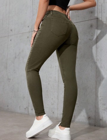 Jeans Shein, kaki