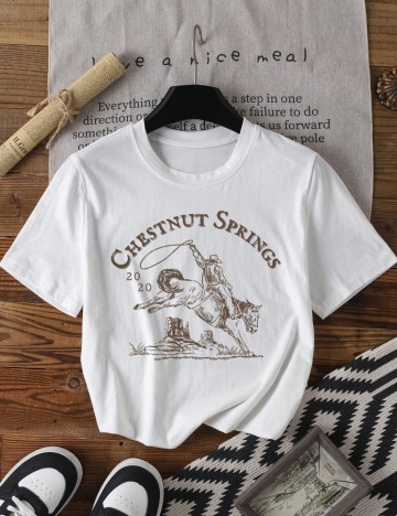 Tricou Shein, alb