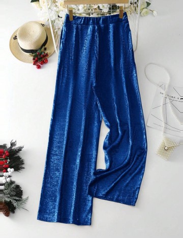 Pantaloni Shein, albastru