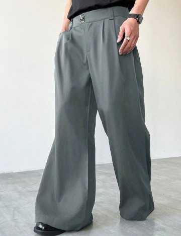 Pantaloni Shein, gri
