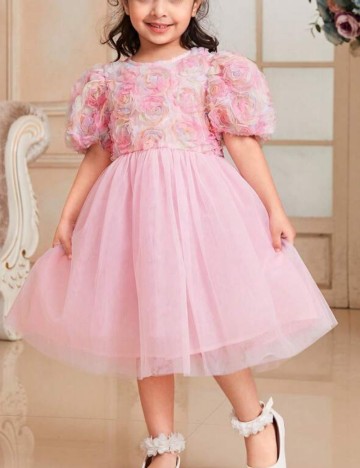 Rochie de ocazie Shein, roz