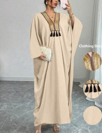 Rochie maxi Shein, bej
