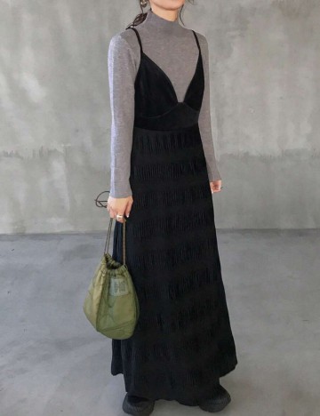 Rochie maxi Shein, negru