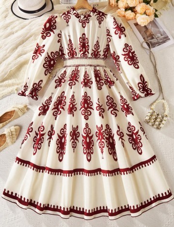 Rochie maxi Shein, mix culori