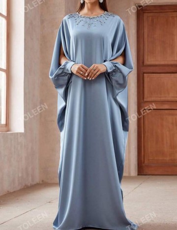 Rochie maxi Shein, albastru