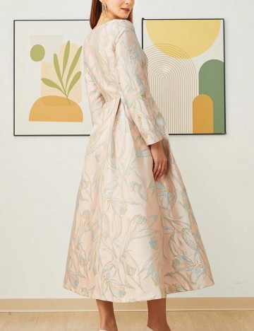 Rochie maxi Shein, roz
