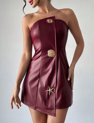 Rochie mini Shein, vișiniu