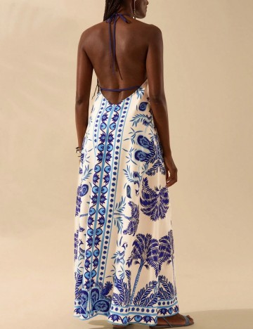 Rochie maxi Shein, mix culori