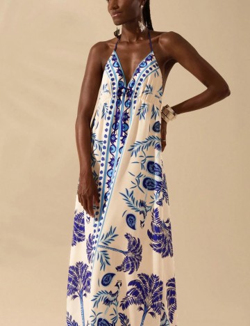 Rochie maxi Shein, mix culori