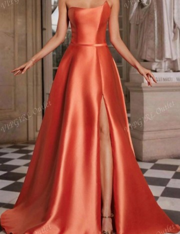 Rochie de ocazie Shein, portocaliu