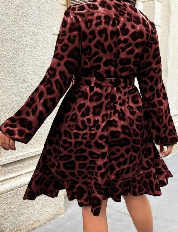 Rochie mini Shein Curve+, mix culori
