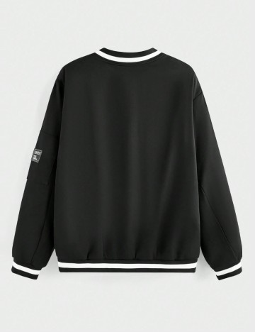 Jachetă MANFINITY by Shein, negru