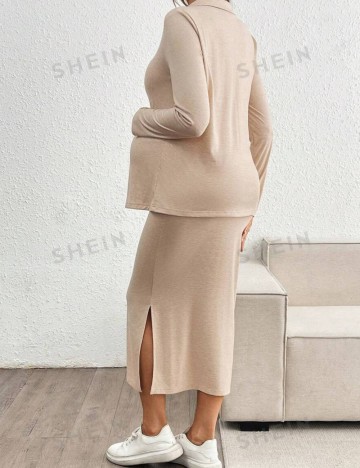 Compleu Shein, crem