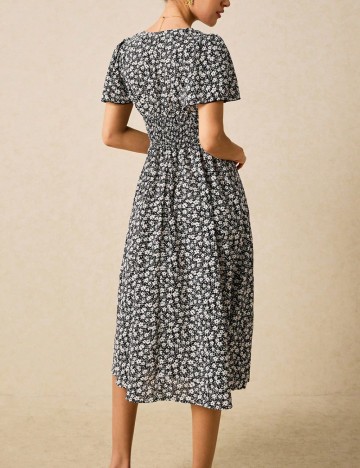 Rochie maxi Shein, mix culori