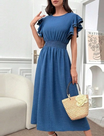 Rochie midi Shein, albastru