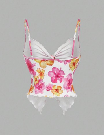Top Shein Curve+, mix culori