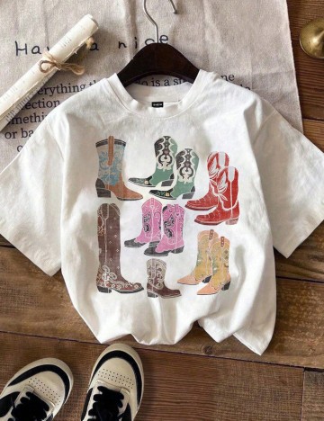 Tricou Shein, alb