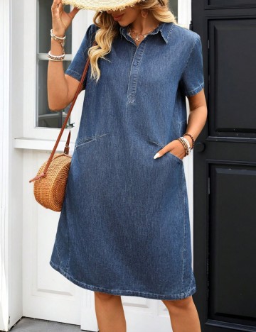 Rochie mini Shein, albastru