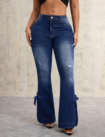 Jeans Shein, albastru