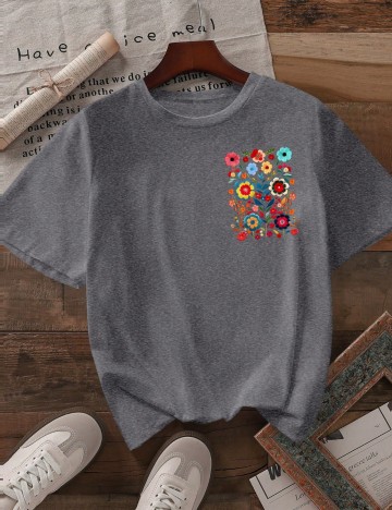 Tricou Shein, mix culori