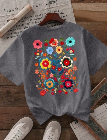 Tricou Shein, mix culori