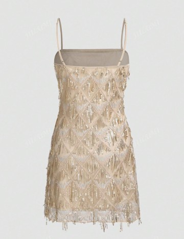 Rochie mini Shein, crem