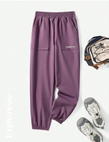 Pantaloni Shein, mov