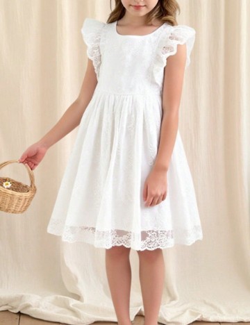 Rochie Shein, alb