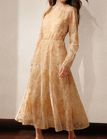 Rochie maxi Shein, bej
