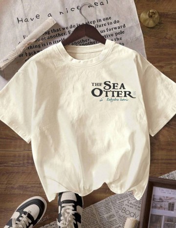 Tricou Shein, crem