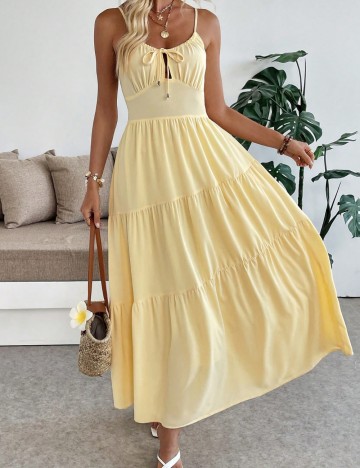 Rochie maxi Shein, galben