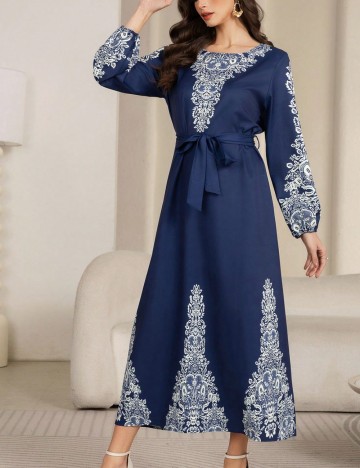 Rochie midi Shein, albastru
