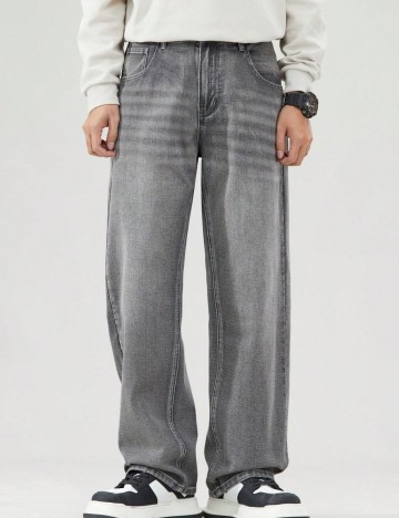 Jeans MANFINITY by Shein, gri