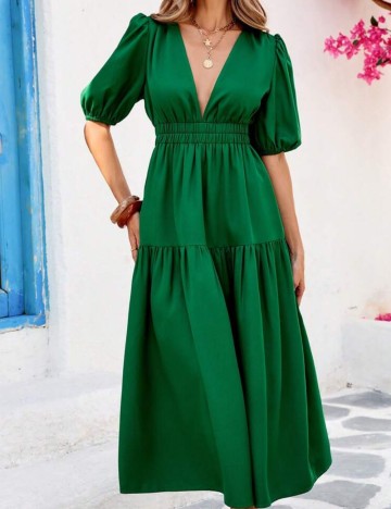 Rochie midi Shein, verde