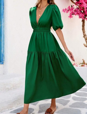 Rochie midi Shein, verde