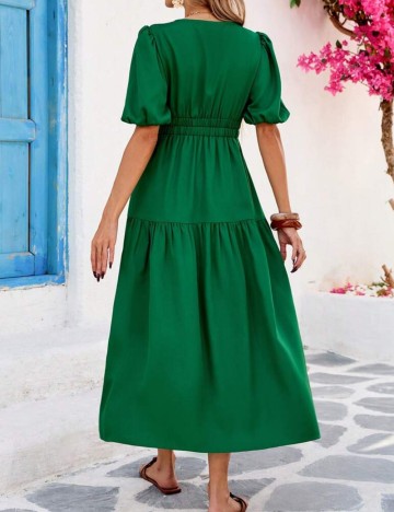 Rochie midi Shein, verde