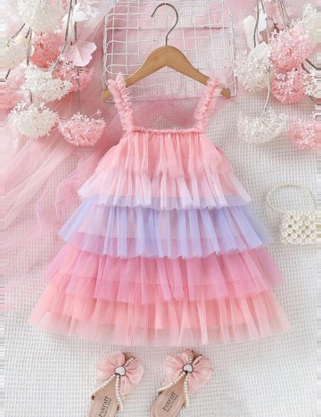 Rochie Shein, mix culori