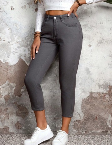 Pantaloni Shein, gri