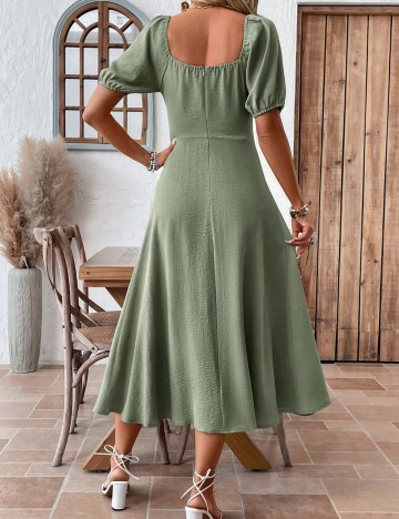 Rochie maxi Shein, verde