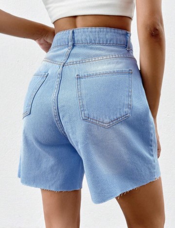 Pantaloni scurți Shein, albastru