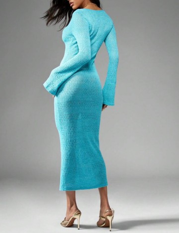 Rochie de plajă Shein, albastru