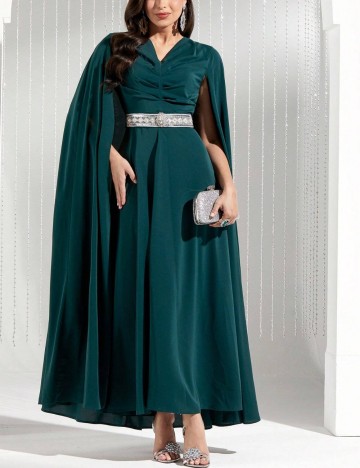 Rochie de ocazie Shein, verde