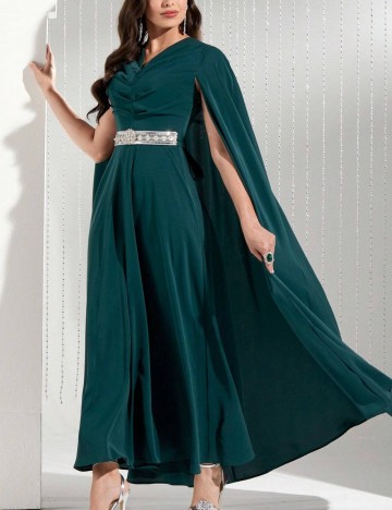 Rochie de ocazie Shein, verde