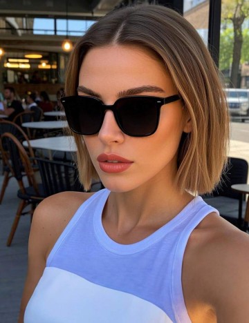Ochelari de soare Shein, negru