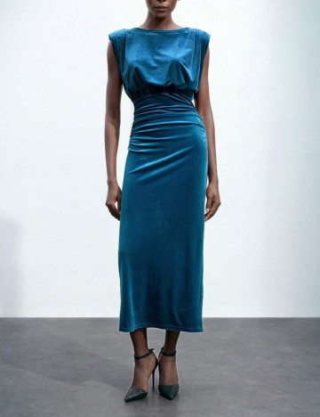 Rochie midi Shein, albastru