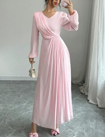 Rochie maxi Shein, roz
