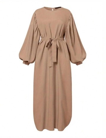 Rochie maxi Shein, crem