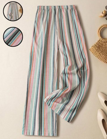 Pantaloni Shein Curve+, mix culori