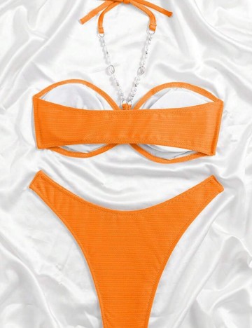 Costum de baie Shein, portocaliu