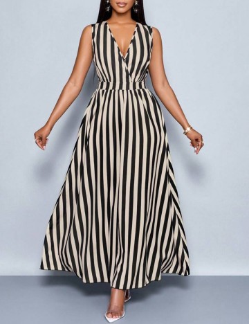 Rochie maxi Shein, mix culori